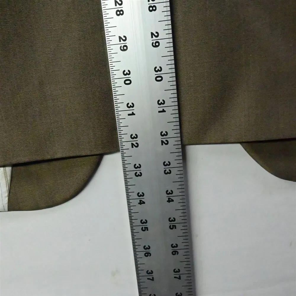 Stafford 46L Brown 2 Button Notch Lapel Mens Blazer Sport Coat Suit‎ Jacket